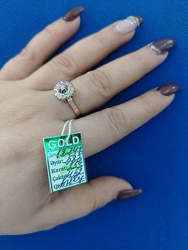 Üzük, Sarı qızıl, 585 Əyar — 5