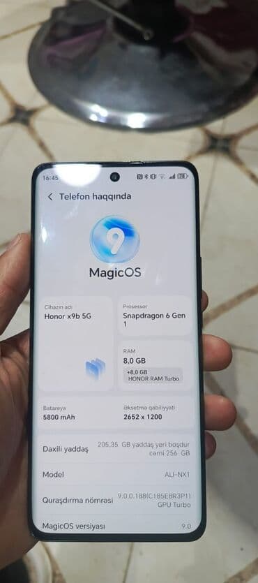 telefonlar honor: Honor 4A, 256 GB, rəng - Qara, Sensor — 5