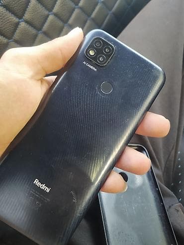 Redmi 9C, 128 GB, rəng - Qara, Barmaq izi