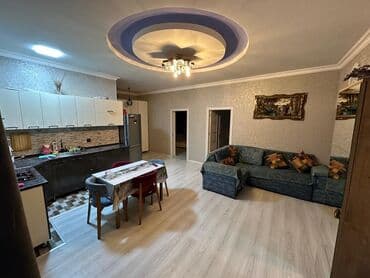 kiraye hezi aslanov: 3 otaqlı, 80 kv. m, Yeni təmirli — 2