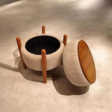 bufiklər: Yeni, Pufik oturacaq, Vеlur parça, Kredit yoxdur, Çatdırılma yoxdur — 7