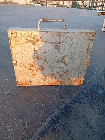 ткань оптом: Metal alovdan mühafizə qutusu/damper komplekti - Material: qalın — 2
