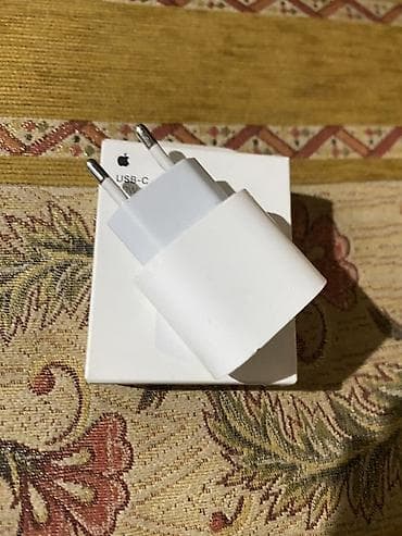 iphoneler: Apple USB‑C Güc Adapteri – 20W - Güc: 20W (USB‑C çıxış) - Ştepsel — 1