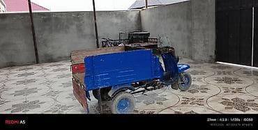 bmw e39 diesel: Yükdaşıma üçün 3 təkərli motosiklet (kargo skuter) - Tip: 3 təkərli — 1