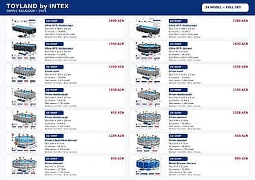 basen intex: Yeni Karkas hovuzu Intex, 8.1 - 9 m, 3501 - 4000 l — 1