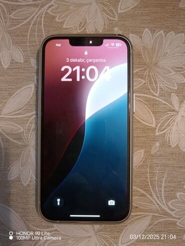 IPhone 13, 128 GB, Ağ, Face ID, Simsiz şarj lalafo.az -da IPhone 13, 128 GB, Ağ, Face ID, Simsiz şarj