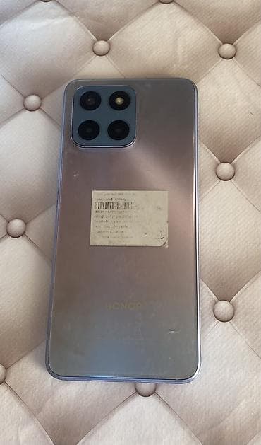 Honor X6, 64 GB, rəng - Gümüşü, Barmaq izi