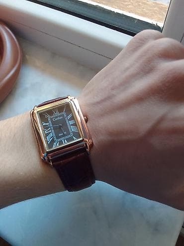 telfon saat: Klassik dizaynlı kişi qol saatı – Geduo Quartz - Korpus: düzbucaqlı — 3