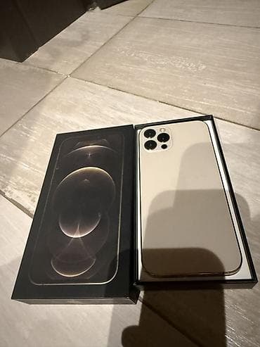 ayfon ekran sekilleri: IPhone 12 Pro, 256 GB, Qızılı, Face ID — 1