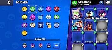 Brawl Stars hesabı – geniş skin və irəliləyiş kolleksiyası Hesab — 4