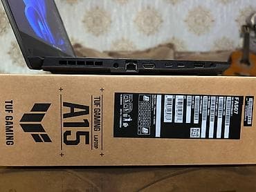 ASUS: İşlənmiş ASUS TUF Gaming, 15.6 ", AMD Ryzen 7, 1 TB, Ünvandan götürmə, Pulsuz çatdırılma, Ödənişli çatdırılma — 5
