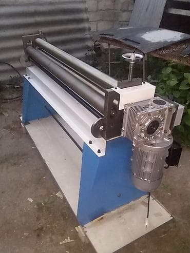 gul qablari satisi: Elektriklə işləyən üç silindrli sac bükmə/valkalama maşını - — 6