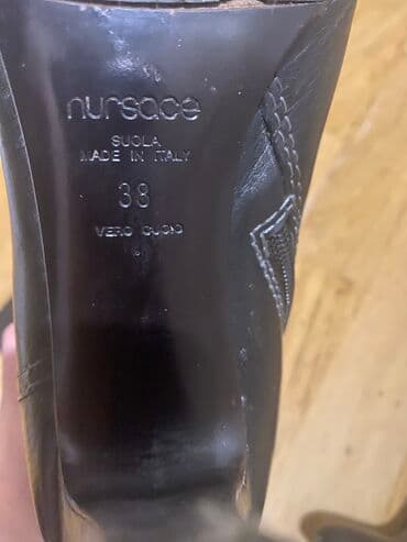 cəkməcə: Uzunboğaz, Ölçü: 38, rəng - Qara, İşlənmiş — 6