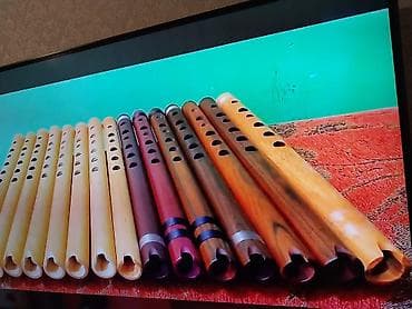 Qaçış, Bambuk, Plastik ney/kaval tipli fleyta, Kena, Bansuri(Yan Ney) — 4