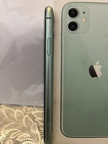 iphone pro qiymeti: IPhone 11, Yaşıl, Simsiz şarj — 3