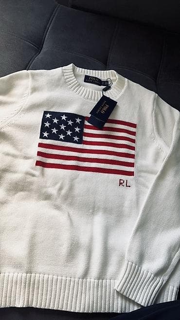 Sviter, Ralph Lauren, M, rəng - Ağ