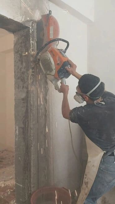 su quyusunun qazilmasi: Beton kəsmə və deşmə xidməti - Beton kesimi beton kesen beton deşen — 19