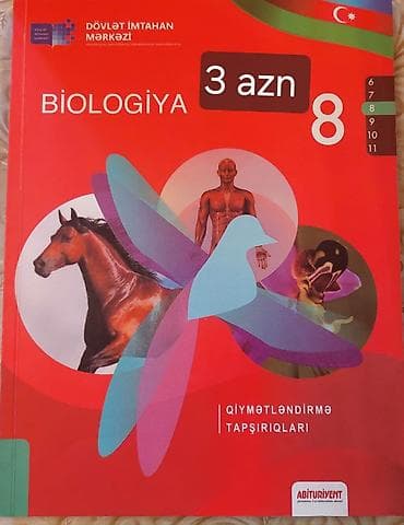 Məhsul: “Biologiya – Qiymətləndirmə Tapşırıqları” kitabı Nəşriyyat