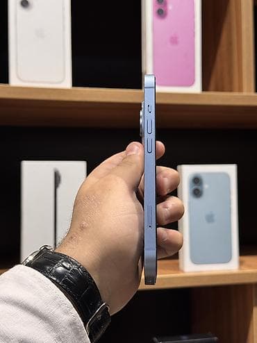 vozol 6 k: IPhone 14, 128 GB, Mavi, Zəmanət, Kredit, Face ID — 4