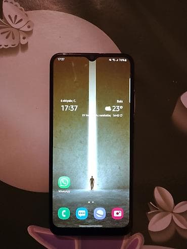 Samsung Galaxy A02 S, 32 GB, rəng - Qara, İki sim kartlı