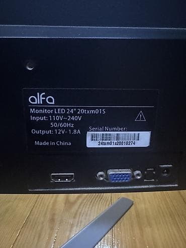iphone 12 pri: Alfa Monitor LED 24” model 20txm01S 24 inch 75hz curved monitor — 2