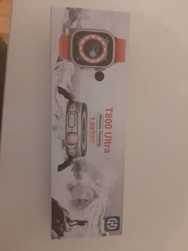 apple watch ultra super copy: Yeni, Smart saat, Sensor ekran, rəng - Qara — 4