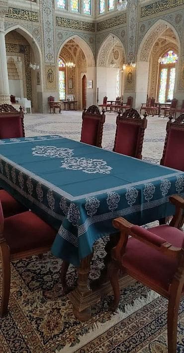 perde tul qiymetleri: Yeni rəng - Göy Süfrə, Ödənişli çatdırılma — 2