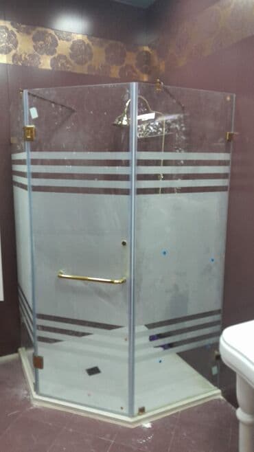 Unitazlar: Üstü açıq kabina, Künc üçün — 4