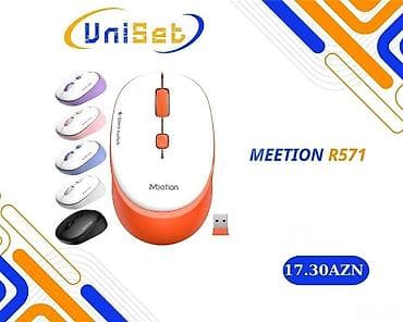a4 tech krs85 usb: Mouse "Wireles Meetıon R571" Şəhər: Bakı Malın tipi: Klaviaturalar və — 1