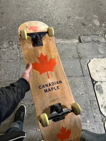 fenerbahce forması: Skateboard – Canadian Maple taxtası - Gövdə: “Canadian Maple” yazılı — 2
