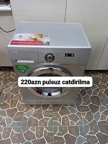 LG paltaryuyan maşın – ön yükləməli, Direct Drive mühərriklə. -