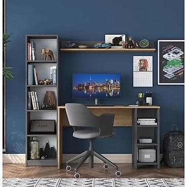 komputer stollari: Kompüter masası, Yeni, Açılmayan, Laminat, Dördbucaq masa — 1