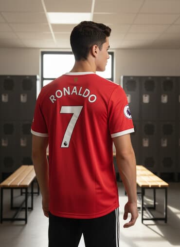 saat dəsti: Из Англии принесенные бренд футболки Рональдо и MBAPPE size ; — 1