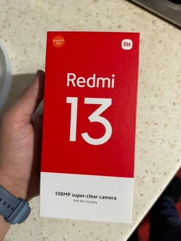 kontakt home redmi note 13: Redmi 13, 256 GB, rəng - Mavi, İki sim kartlı, Barmaq izi, Sənədlərlə — 3