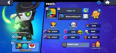 PS2 & PS1 (Sony PlayStation 2 & 1): Brawl Stars hesabı – yüksək inkişaflı profil - Kupa: 49.434 (ən — 3