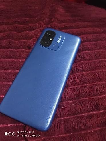 smart box iptv: Redmi 12C, 64 GB, rəng - Mavi, Barmaq izi — 3