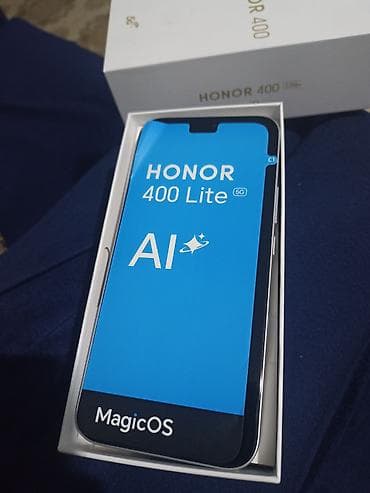tecno spark silim: Honor 400 Lite, 256 GB, İki sim kartlı — 2