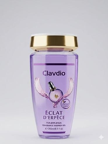 bal qoz qarisimi: Clavdio Fragrance Shower Gel – 250 ml (8.5 fl oz) - Növlər: - Éclat — 1