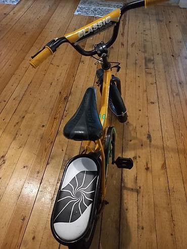 Ovçuluq və balıqçılıq: İki təkərli Uşaq velosipedi Strim, 16", sürətlərin sayı: 1 — 3