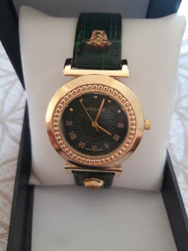 richard mille saat qiymeti: Versace yasil rengli teze saat. Qiymeti 12 azn Qolbağılar 12 — 3