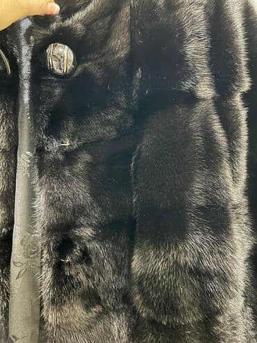 женские шлепанцы с мехом: Шуба, XL, цвет - Черный — 10