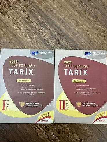 Məhsul: 2023 “Test Toplusu – Tarix”, II hissə (Dövlət İmtahan Mərkəzi)