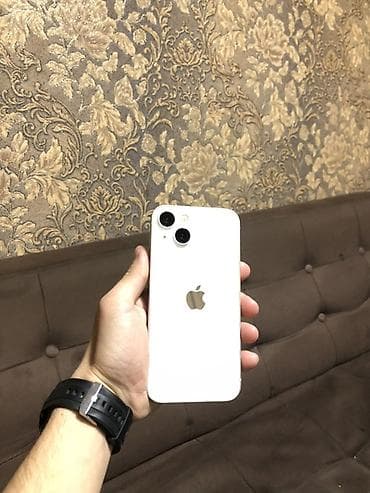 IPhone 13, 128 GB, Ağ, Simsiz şarj, Face ID