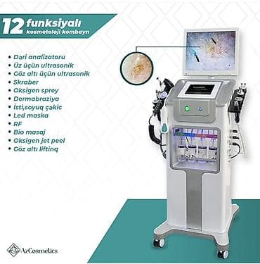 Soyuducu avadanlığı: 12 funksiyalı kosmetologiya kombaynı Professional çoxfunksiyalı — 1