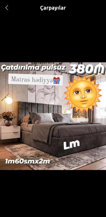 Yeni, İkinəfərlik çarpayı, Matras ilə