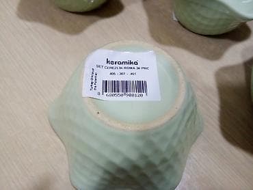 kasa qablar: Keramika “SET ÇEREZLİK ROMA 36 PRC” – 6 ədəd qəlyanaltı qabı - Brend — 2