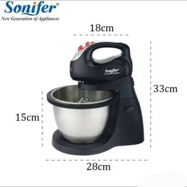 Mikser sonifer sf-7014 qarışdırma qabı olan sürətli və turbo — 1