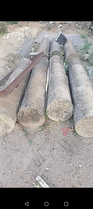 Məmulat: Betondan dekorativ sütun elementləri və iri beton bloklar — 1