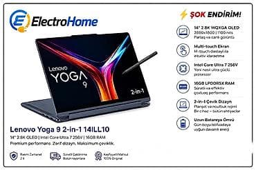 💻 Lenovo Yoga 9 2-in-1 14ILL10 – Premium performans və maksimum