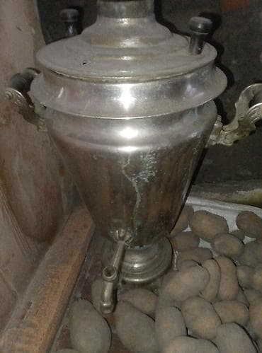 su qrafini: İşlənmiş Od Samovar, 10 l, Ünvandan götürmə — 2